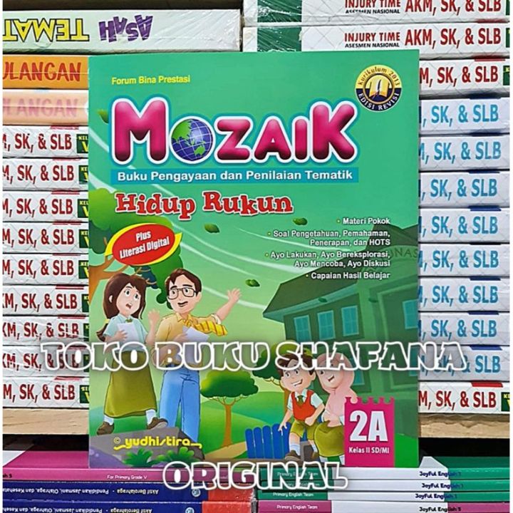 Buku Mozaik 2a Yudhistira Kelas 2 Sd K13 Edisi Revisi Pengayaan