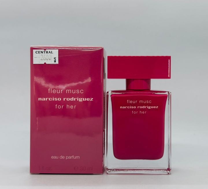 narciso-rodriguez-fleur-musc-for-her-กล่องขายซีล-edp-30-ml