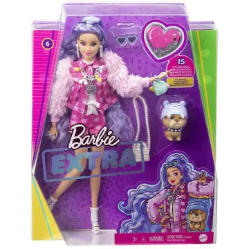 Barbie Fitness Articulée Violet