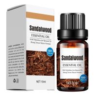 Sandalwood Essential oil 100% ขนาด 10 ml. น้ำมันหอมระเหย ไม้จันทร์ ชนิดเข้มข้นพิเศษ