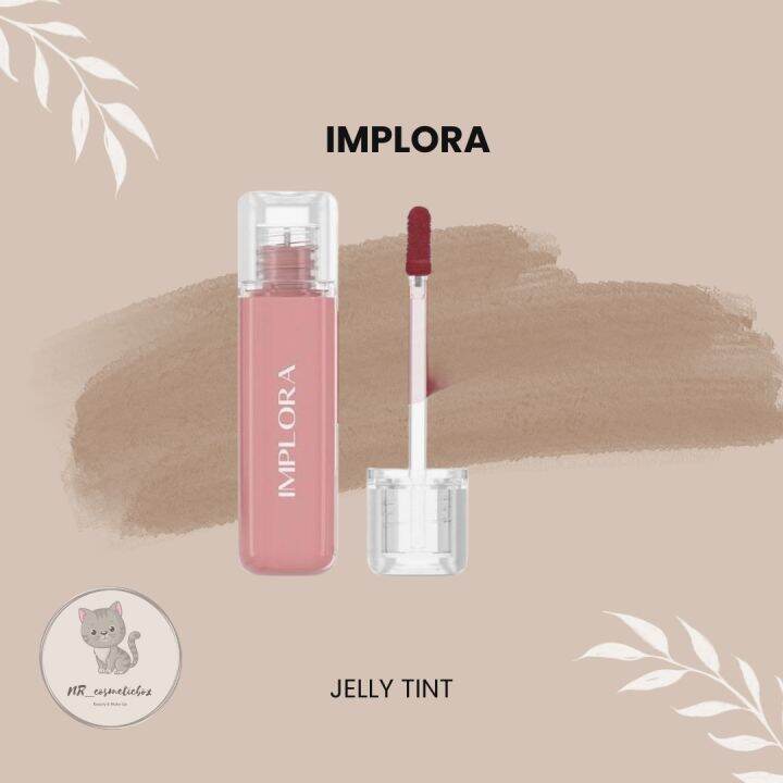 IMPLORA Jelly Tint Lip Tint Glossy Lazada Indonesia