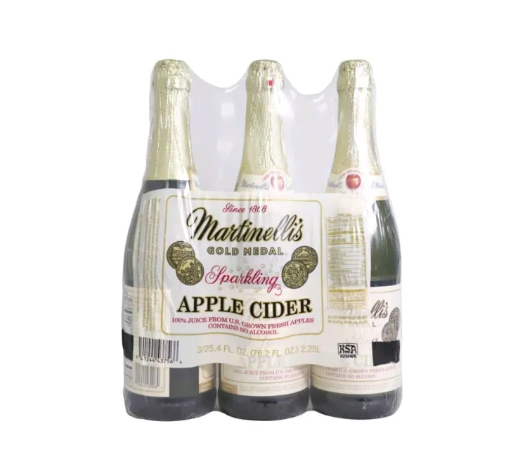 Martinelli's Sparkling Apple Cider 3pcsx750ml Lazada PH