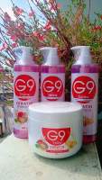 G9  keartin  ဆေးဖယောင်းပေါင်းဆေး   1ဗူး299 ဘတ်
G9  shampoo ဖယောင်းခေါင်းလျှော်ရည်  1ဗူး289 ဘတ်
(အတွဲလိုက်ယူရင်လျှော့စျေးပေးမယ်)
ဆံသားများပေါ်တွင်ဖြစ်ပေါ်နေသည့်ပြဿနာများကိုကူညီဖြေရှင်းပေးနိုင်ရန်  G9 အတွဲလေးလာပါပြီနော်
G9ရဲ့အစွမ်းကိုတော့သုံးဖူးသူတိုင်းအသိပ