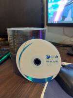 DVD-R  สีฟ้า จำนวน 300 แผ่น