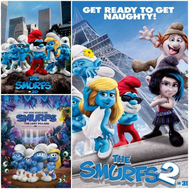 เดอะ-สเมิร์ฟ-ครบ-3-ภาค-the-smurfs-3-movie-collection-หนังการ์ตูน-แพ็คสุดคุ้ม