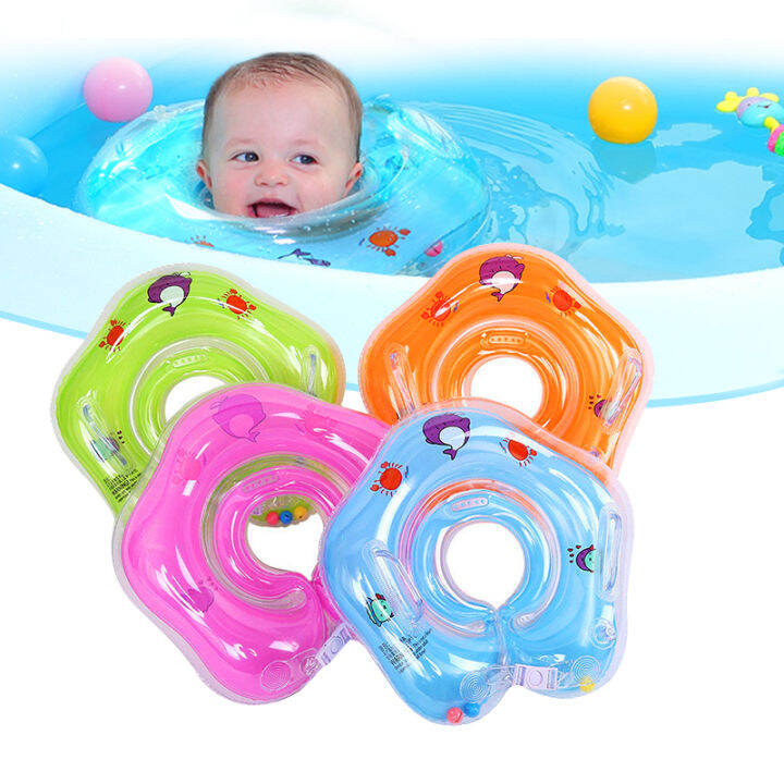 Newborn Baby Kids Infant Swimming Protector Neck Float Ring Safety Life ...