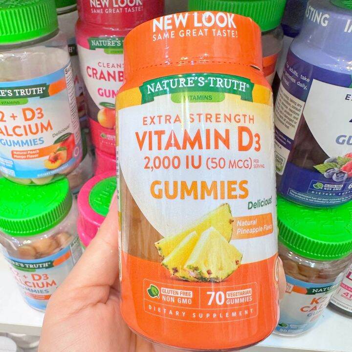 Nature’s Truth Vitamin Extra Strength Vitamin D3 2,000 IU (50MCG