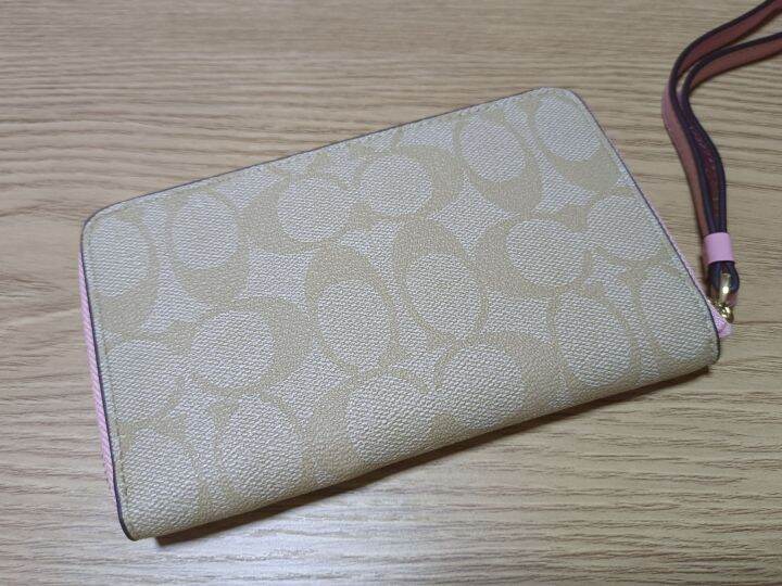 กระเป๋าสตางค์-กระเป๋าใส่โทรศัพท์-สีชมพู-f57468-wallet-phone