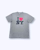 เสื้อยืดมือสอง VINTAGE I ❤️ NY I LOVE NEW YORK Size L มือ2