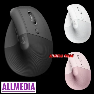 LOGITECH LIFT VERTICAL ERGONOMIC MOUSE เมาส์เพื่อความสบายตลอดทั้งวันเหมาะกับมือขนาดเล็กถึงกลาง