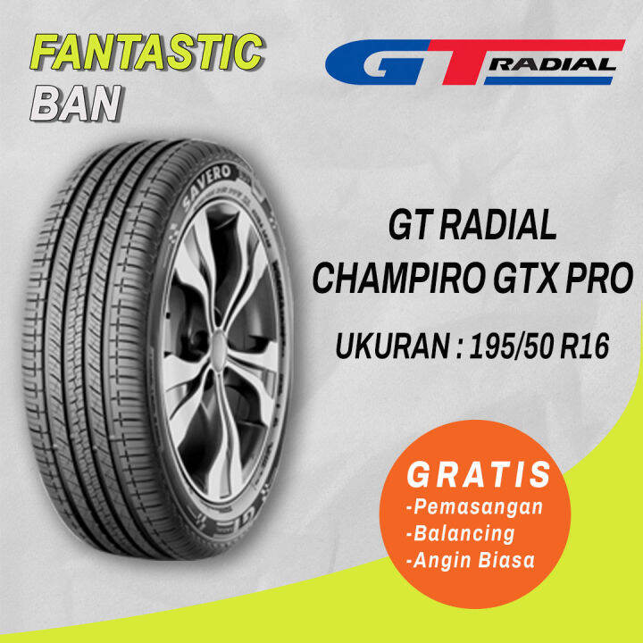 Ban Mobil Gt Radial Champiro Gtx Pro 195 50 R16 Lazada Indonesia