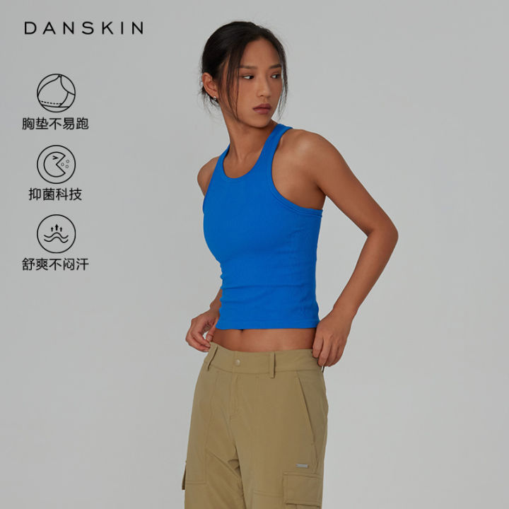 Danskin Yoga Jacket Fitness Sports Bra Women's Essential Vest