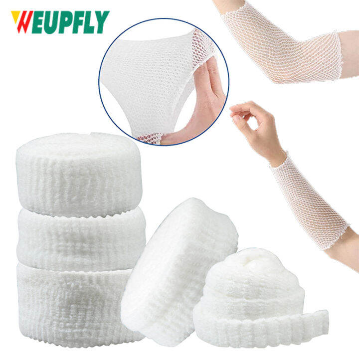 1 Roll Fix Net Tubular Bandage Elastic Net Dressing Breathable Tubular