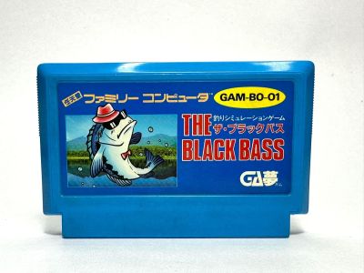 ตลับแท้  Famicom(japan)  The Black Bass
