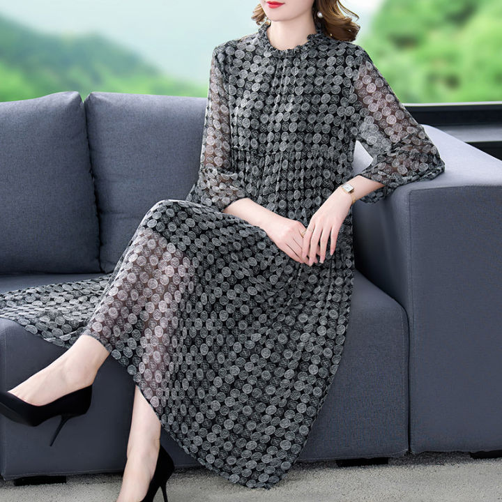 Váy Liền Faleeon Fashien Trang Phục Nữ Mẫu Mới 2024 Trang Phục Mùa ...