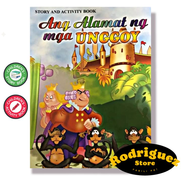 Filipino Story Book Ang Alamat Ng Mga Unggoy Lazada Ph 