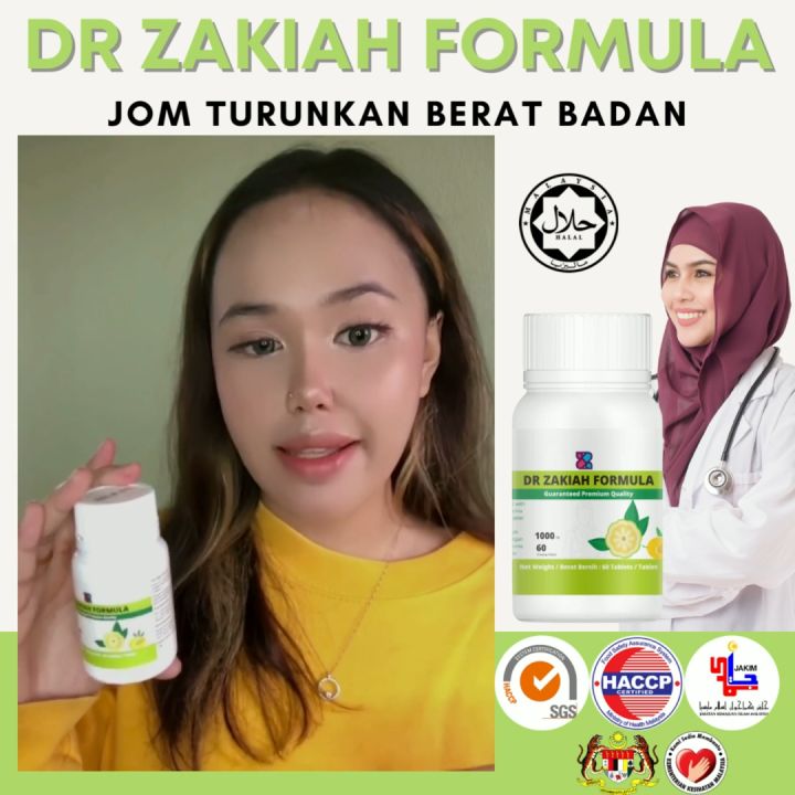 🌟4 BOTOL Formula DR ZAKIAH SlIMMING Product Supplement kurus 10th 🎉