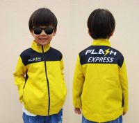 เสื้อแจ๊คเก็ตเด็ก Flash Express#ชุดอาชีพเด็ก