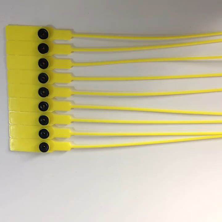 100pcs Plastic Security Seals Tag Tamper Proof Disposable Numbered