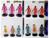 M-Moneytoys โมเดล สควิดเกมส์ ชุด 6 ตัว ความสูง 10 cm มี 2 แบบให้เลือก งานสวยค่ะ (lc/mw)