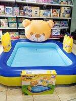 ราคา 399 มี 2 ชุด   Inflatble Pool  สระเป่าลมพี่หมี สระน้ำ  ขนาดสระน้ำ 150x150x20  สินค้าเป็นสินค้าใหม่แกะกล่อง  ไม่รับเคลมรึเปลี่ยนคืนนะคะ โปรดพิจารณาก่อนการสั่งซื้อ  งดปฎิเสธการรับของจ่ายเงินปลายทาง