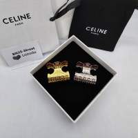 CELINE TRIOMPHE MEDIUM HAIR CLAW IN ZAMAK AND STEEL กิ๊บหนีบผมโลโก้ ซีลีน ทรีออม งานสวย เงามาก เกรดไฮเอน  ขนาด 3.5 ซม. มีอะไหล่เงิน ทอง