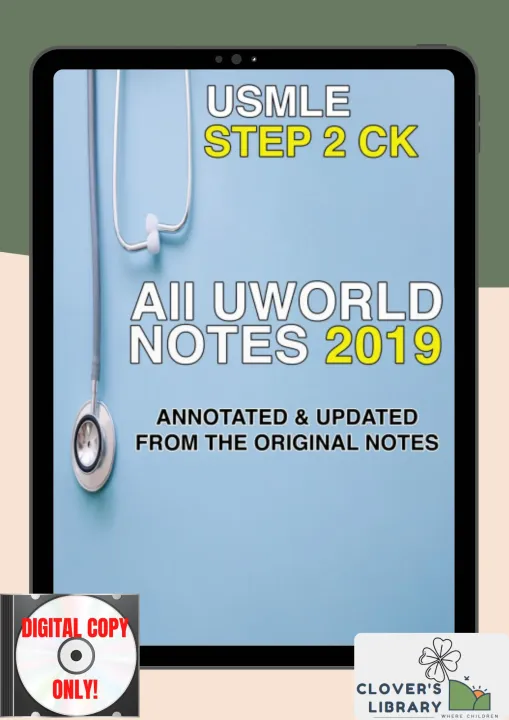 Uworld Notes 20192022 Complete File Lazada PH