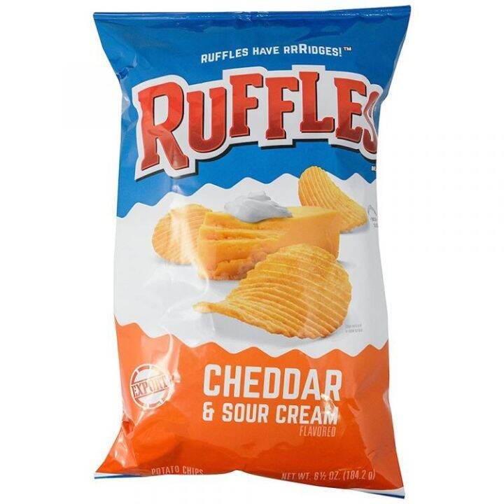 Ruffles Cheddar & Sour Cream Potato Chips 170g | Lazada PH