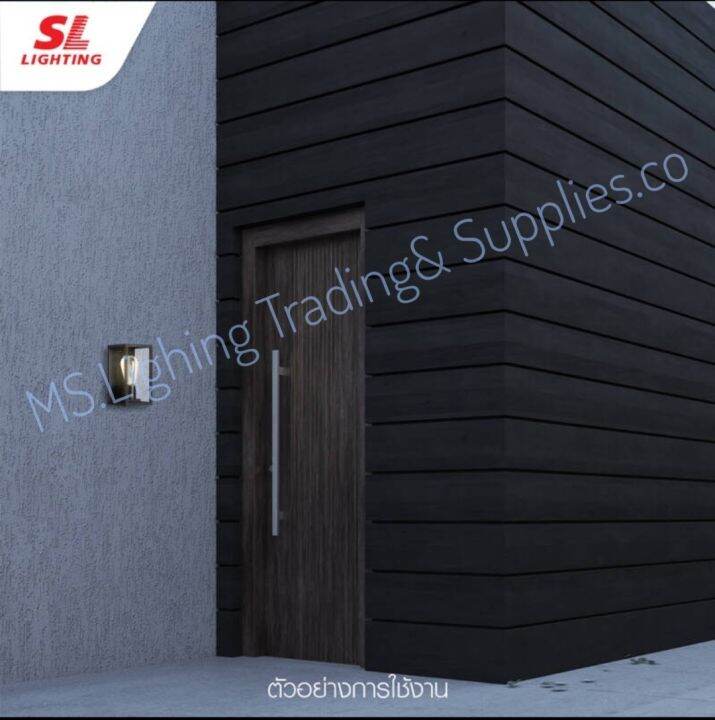 sl-10-2102w-bk-sl-lighting-โคมไฟติดผนังภายนอก-e27-sl-10-2102w-bk-outdoor-wall-light-die-cast-aluminium-tempered-glass-outside-wall-lamp