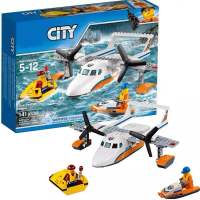 China Building Blocks City Sea Rescue Aircraft Police 60164 Coast Guard Assembled Building Block Toys 10751