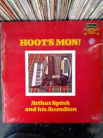 HOOTS MON  Arthur Spink snd his Accordion  แผ่นเสียง vinyl Lp12" สภาพดี ตรวจสอบแล้วครับ