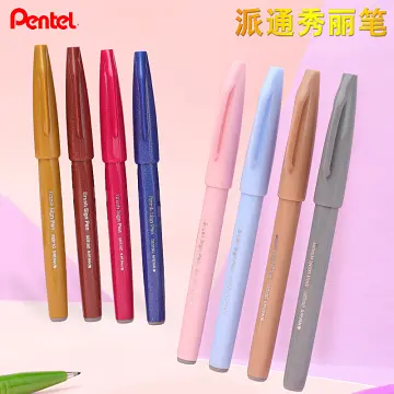 1pc Sipa Japan Soft Metal Brush Pens Watercolor Marker Pens Painting  Lettering Pens Japanese 36 Colors