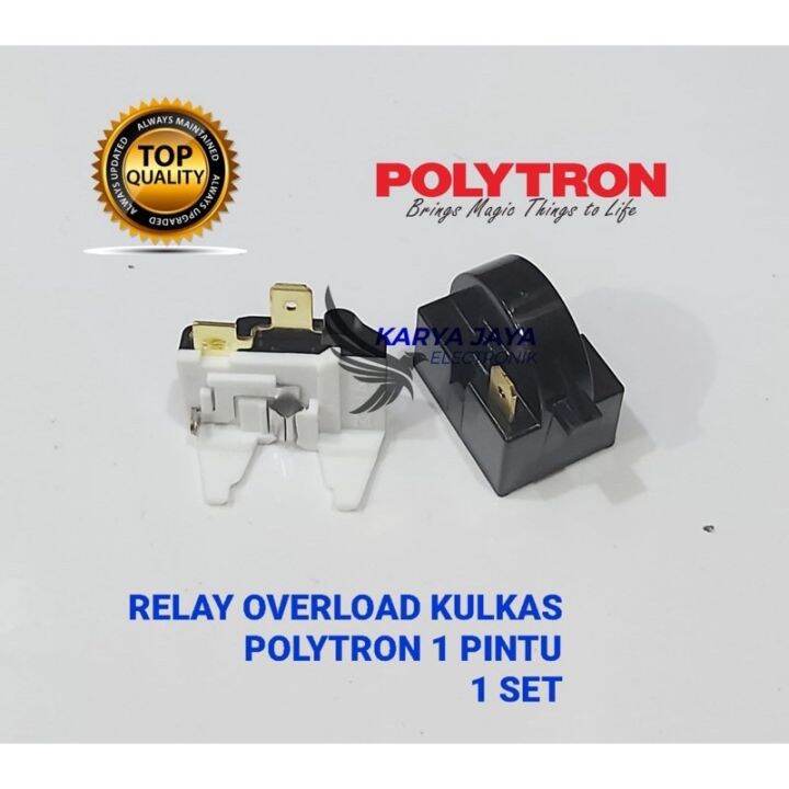 Relay Ptc Overload kulkas POLYTRON 1 Pintu Lazada Indonesia