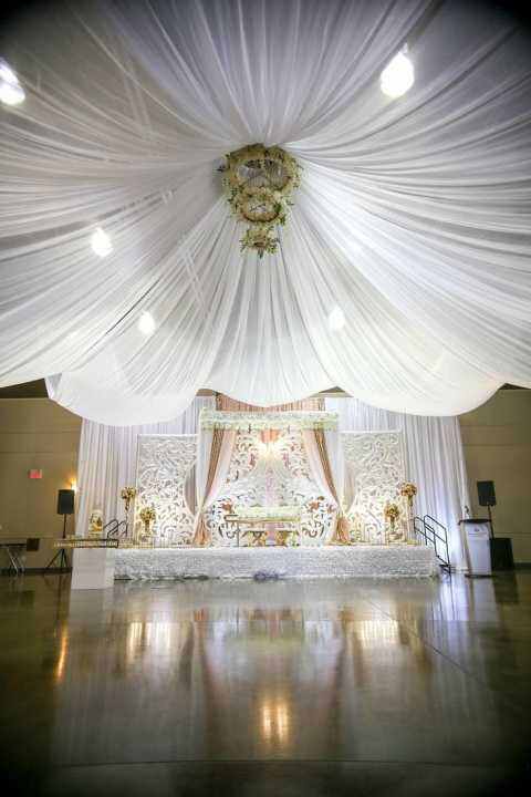 KAIN ATAP PLAPON POLOS DEKORASI PERNIKAHAN BAHAN ABUTAY FILAMIN PANJANG