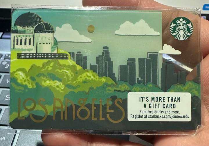 Starbucks Los Angeles Card for Collection Lazada PH