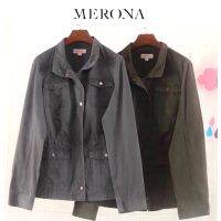 เสื้อนอก เสื้อทหาร Jacket แนวทหาร ☮️งาน แบรนด์ ?MERONA? (JK449)