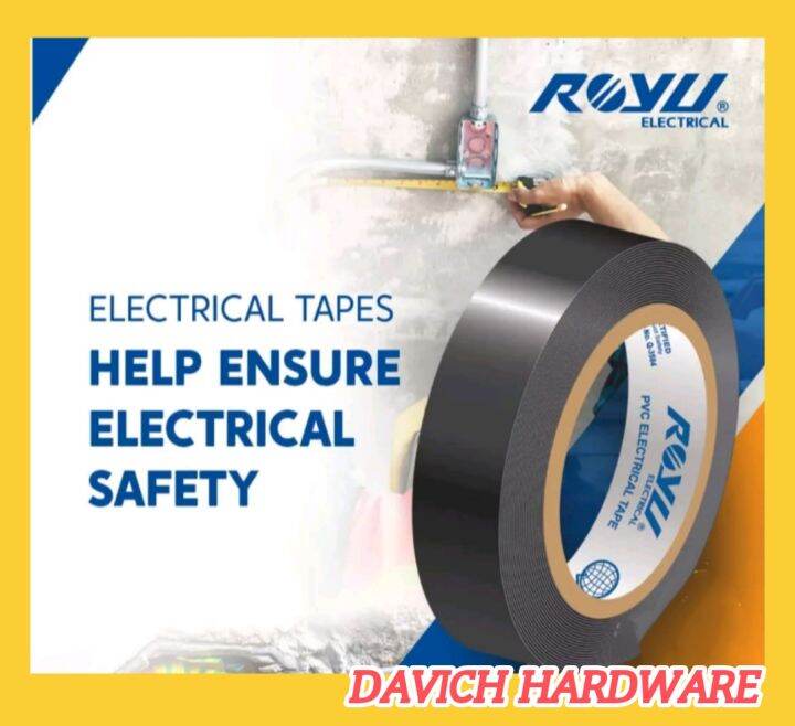 ROYU PVC ELECTRICAL TAPE | Lazada PH