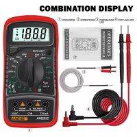 มัลติมิเตอร์ ANENG AN8205C Digital Multimeter  มีวัดอุณหภูมิ มิเตอร์วัดไฟ