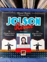 00699: THE JOLSON REVUE DAI FRANCIS AND THE ORIGINAL CAST RECORDING : แผ่นต้นฉบับเดิม แผ่นเสียง vinyl Lp 33rpm 12"สภาพกำลังฟังได้ดีได้รับการตรวจสอบ