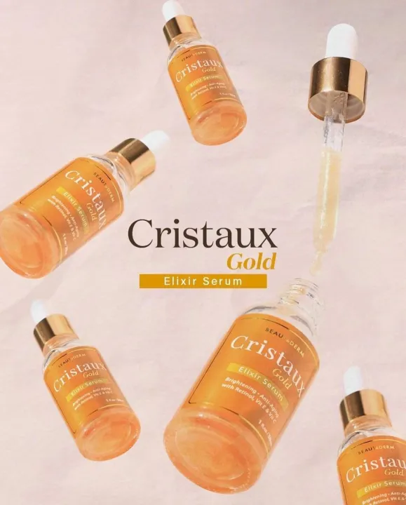 BUY 1 TAKE 1 Beautederm Cristaux Gold Elixir Serum Lazada PH