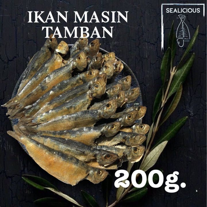 [borong]ikan Masin Tamban 200g Lazada