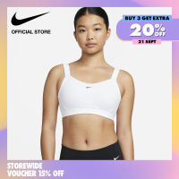 Nike Womens Dri-Fit Alpha Bra - White ไนกี้ สปอร์ตบราผู้หญิง Dri-Fit Alpha - สีขาว