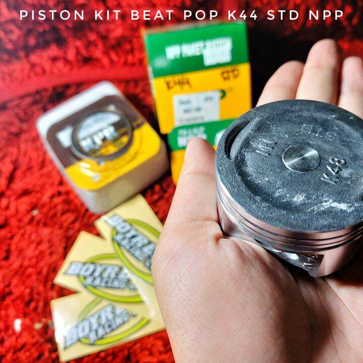 PISTON KIT NPP FULLSET RING PISTON NPP BEAT ESP K44 BOYRENK RACING