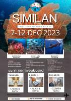 ผ่อน 0% 10 เดือน ❤️ ทริปดำน้ำ Similan เรือ summer 7-12 dec 2023