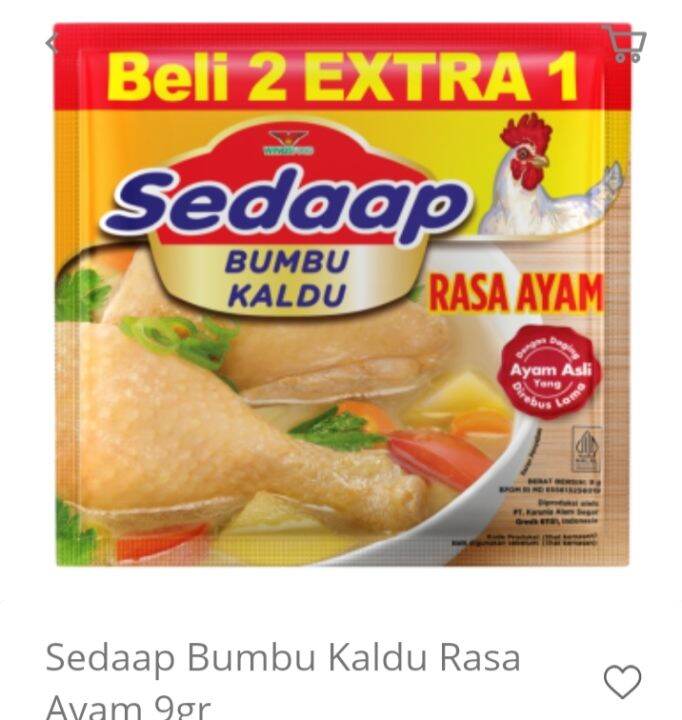 BUMBU KALDU SEDAAP RASA AYAM 9g ISI 18PCS PROMOSI | Lazada Indonesia