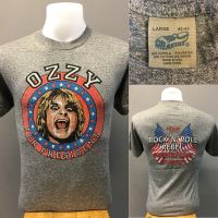 เสื้อวง ผ้าเรยอง Ozzy Osbourne สไตล์วินเทจ