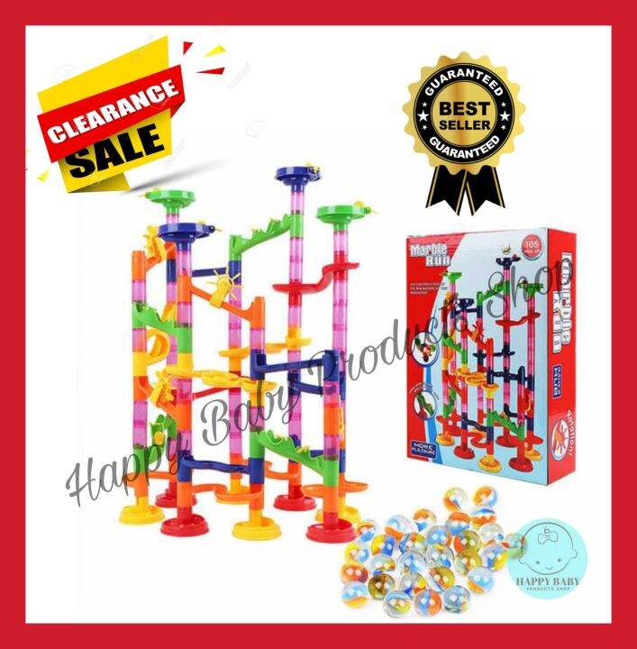 DIY Construction Marble Race Run Maze Balls Lazada PH