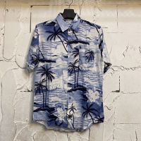 เสื้อเชิ้ตลายต้นมะพร้าวคลื่นทะเล hawaii ไซค์ m l xl 2xl 3xl 4xl เนื้อผ้าเรยอน?%ผ้านิ่มสวมใส่สบายไม่ร้อน ใส่ได้ทั้งชายและหญิง