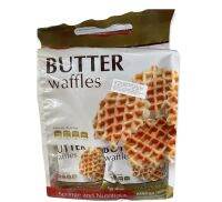 Richy Butter Waffles บัตเตอร์วาฟเฟิล วาฟเฟิลกรอบ หอม อร่อย ทานเพลิน 1 ห่อ มี12 ชิ้น ขนาด 180g.