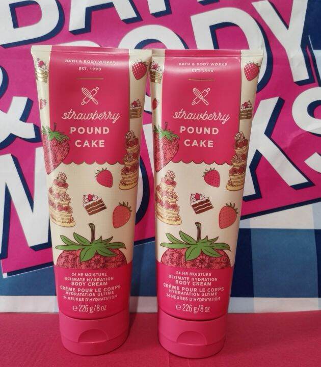 STRAWBERRY POUND CAKE BODY CREAM Lazada PH
